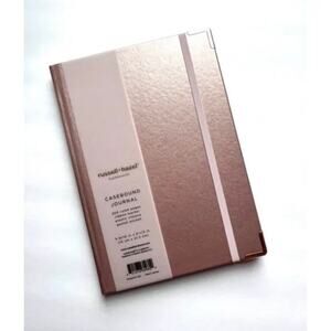 New and unused Russell+Hazel Rose Gold Case Bound Journal 5.8" x 8.6"